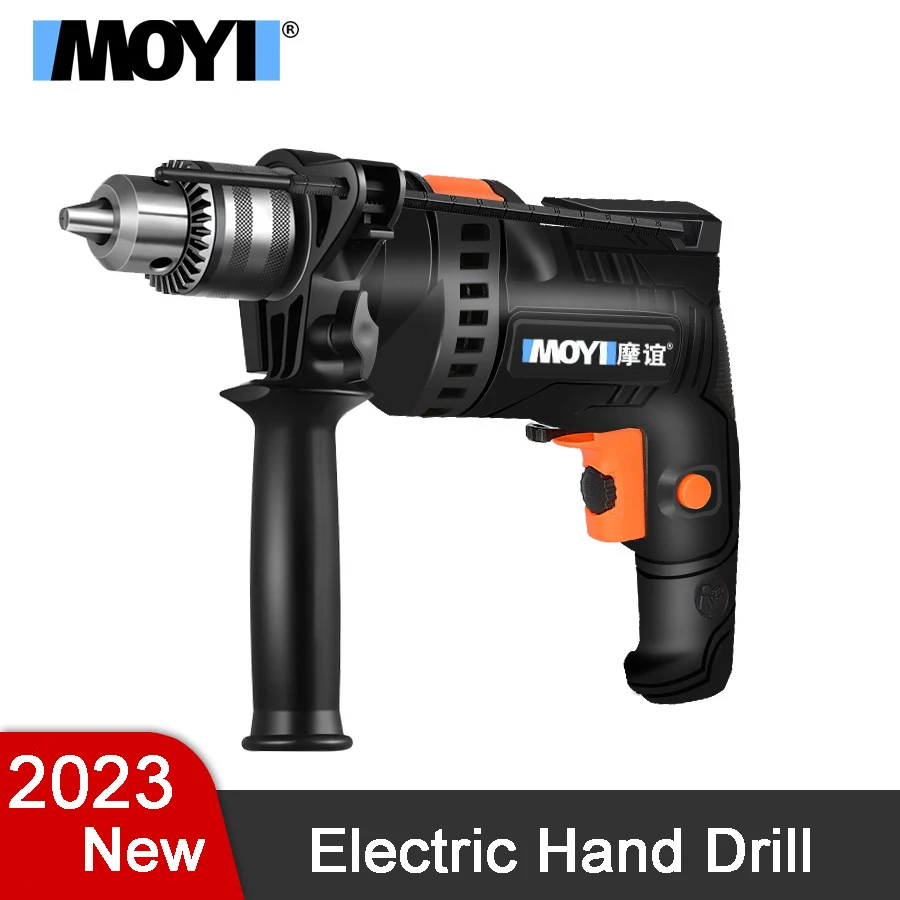 

220v Electric Hand Drill Variable Speed Impact Electric Screwdrivers Multi-functional Speed-regulatition Electric Drill Tools