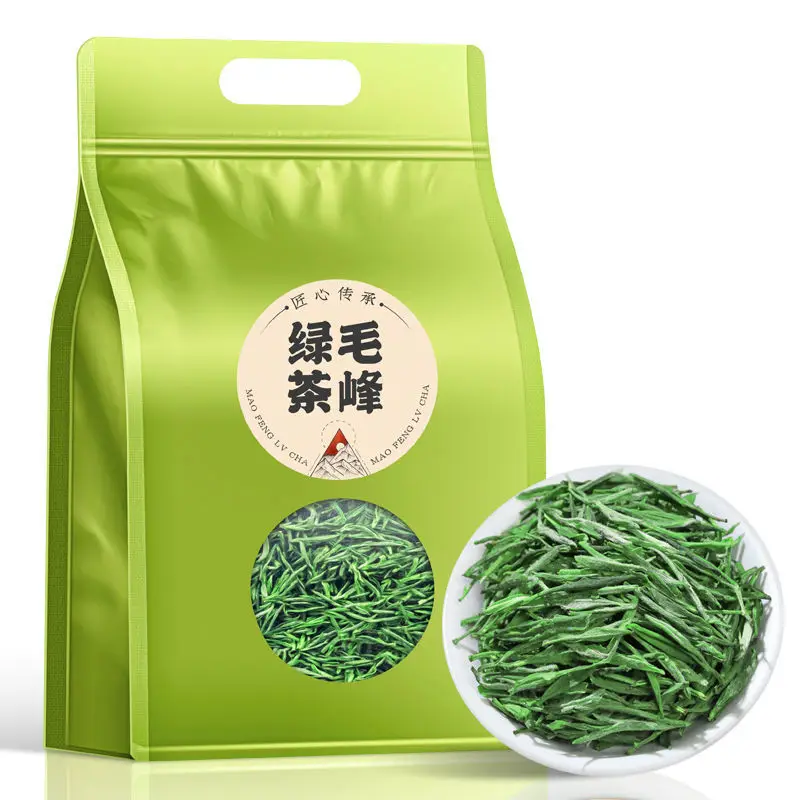 

New Maofeng Green Tea before the Rain Green Tea New Tea Spring Tea Maojian Tea Tender Bud Bag 125g