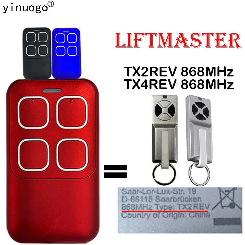 

LIFE FIDO2 FIDO4 Управление воротами гаража, замена открывателя ворот, 4 канала, пульт дистанционного управления для гаража, 433,92 МГц, фиксированный ...