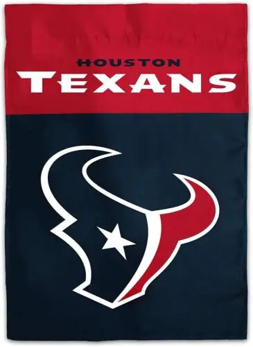 Баннер с садовым флагом Houston Texans Premium двусторонний 13x18 дюймов