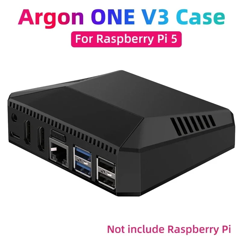 Argon one V3 телефон для Raspberry Pi 5 с алюминиевым корпусом встроенный PWM вентилятор