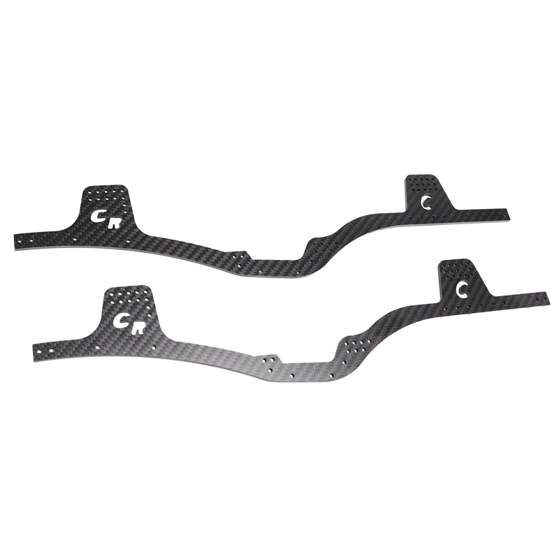 

LCG Lower Center Of Gravity Carbon Fiber Chassis Frame Rails For 1/10 RC Crawler Axial SCX10 I II III Upgrades Parts
