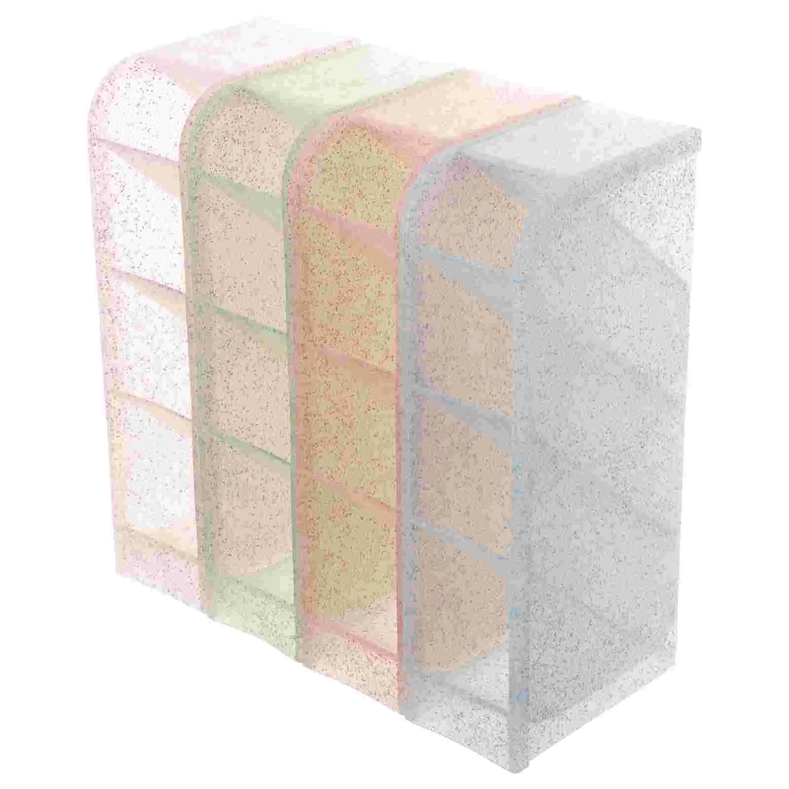 

4Pcs Pen Holder for Desk Inclined Pen Holder Inclined Makeup Brush Organizer Decorative Pen Holder