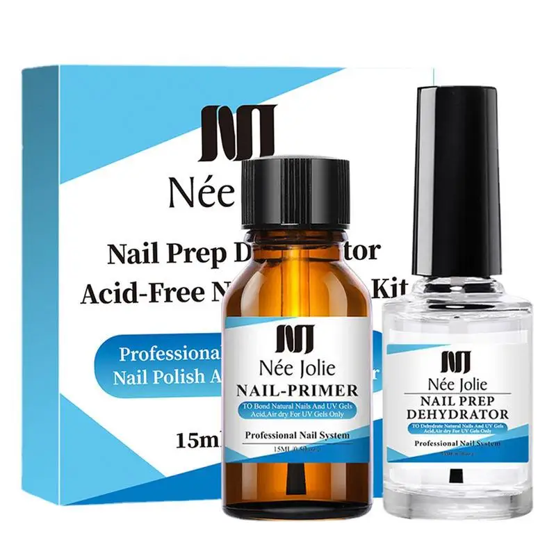 

Nail Prep Dehydrator And Bond Primer Professional No Burn Fast Air Dry Nail Prep Dehydrator And Strength Primer Non Acid Primer