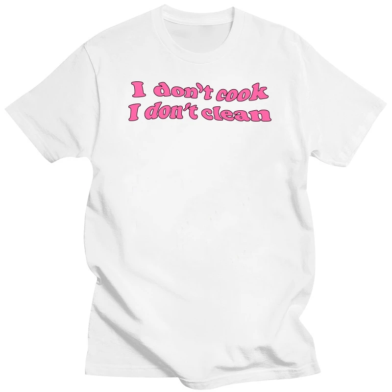 Футболка Cardi B I Don't Cook Clean популярная футболка в стиле хип-хоп рэпер хлопок