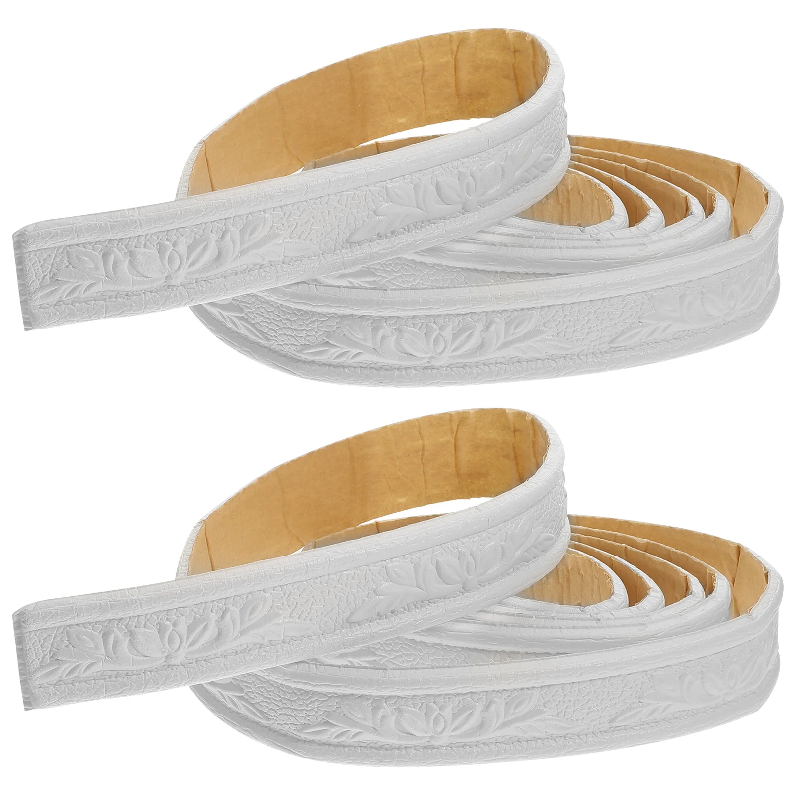 2 рулона плинтуса Потолочная линия отделка для пола клейкая рамка обоев