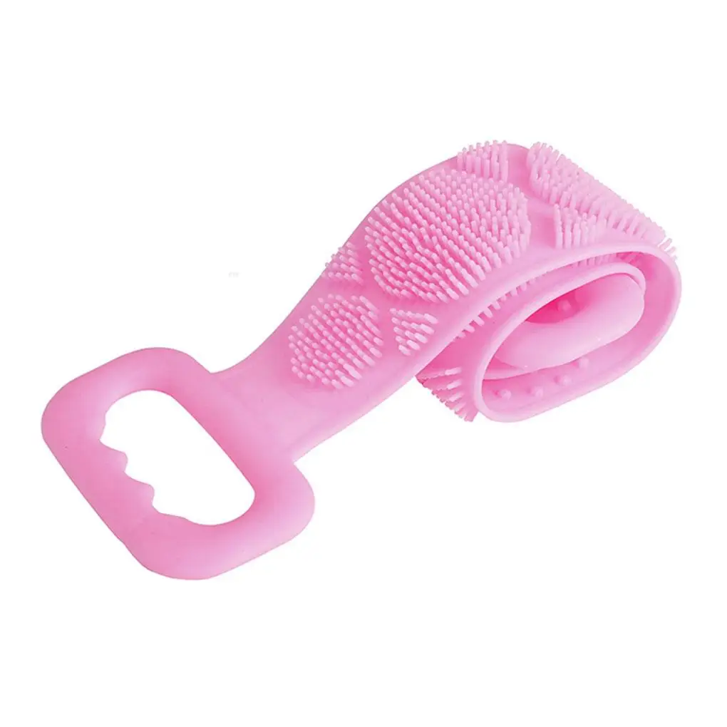 

Bath Sided Back Scrubber Silicone Premium Bath Rub Bath Towel Home Bathroom Body Brush Cleaning Tools