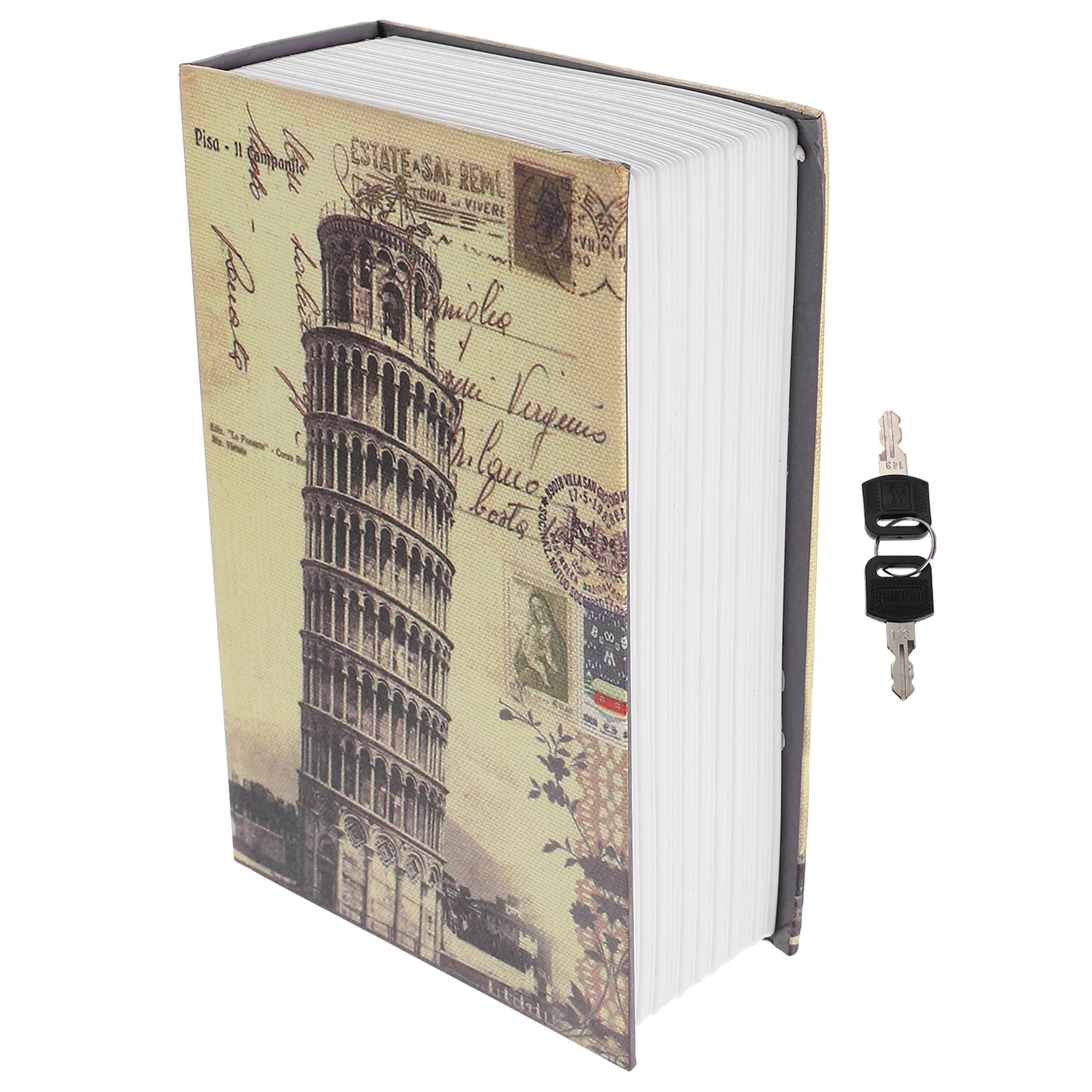 

Box Book Safe Lock Secretdiversion Storagefaux Books Key Moneyreal Hiding Metal Dictionary Compartmentdecorative Case Figure