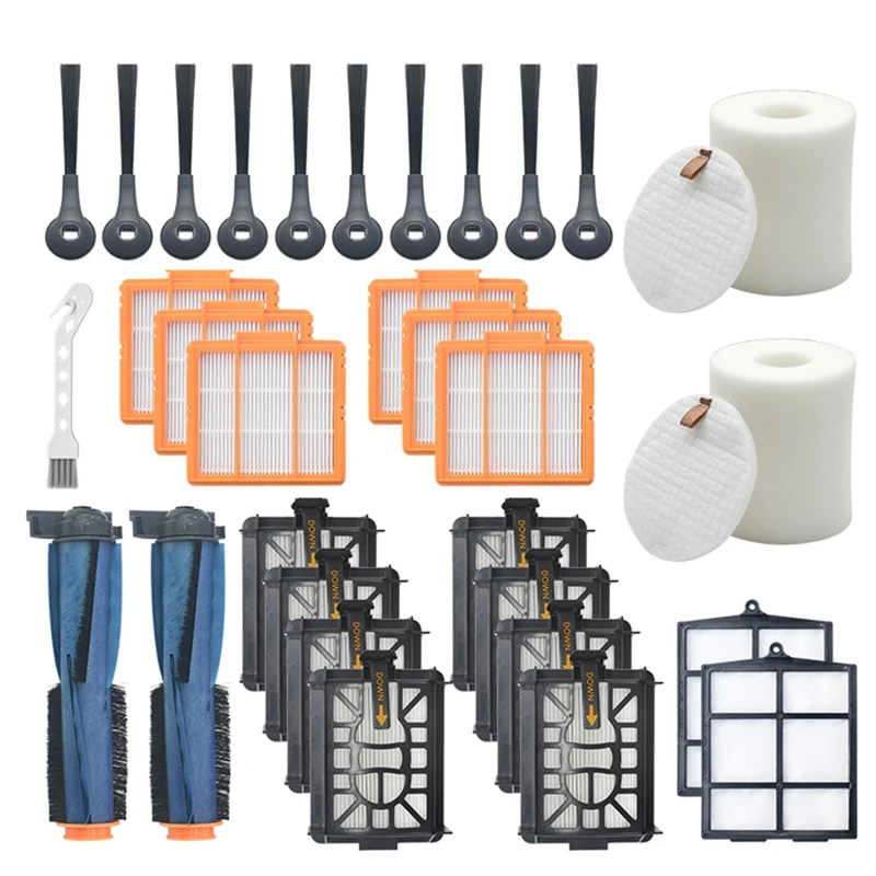 

1Set Replacement Parts Vacuum Cleaner Replacement With Main Roller Brush For Shark AI AV2501S AV2501AE RV2502AE RV2520AOUS Kit
