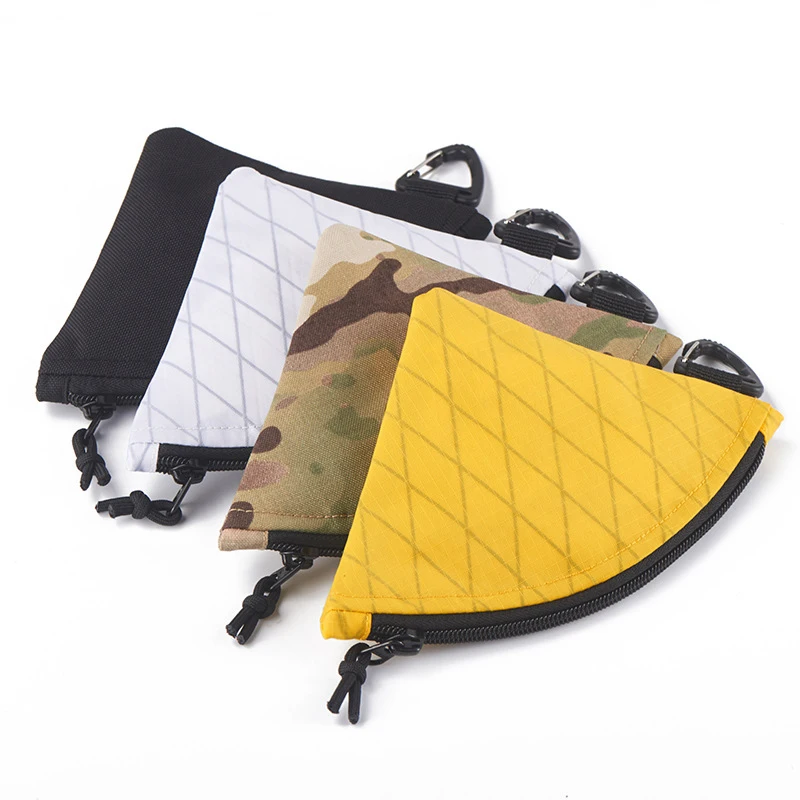 

Versatile Camping Purse Manual Coffee Filter Paper Storage Bag Outdoor Organizer Bag with Hook Buckle