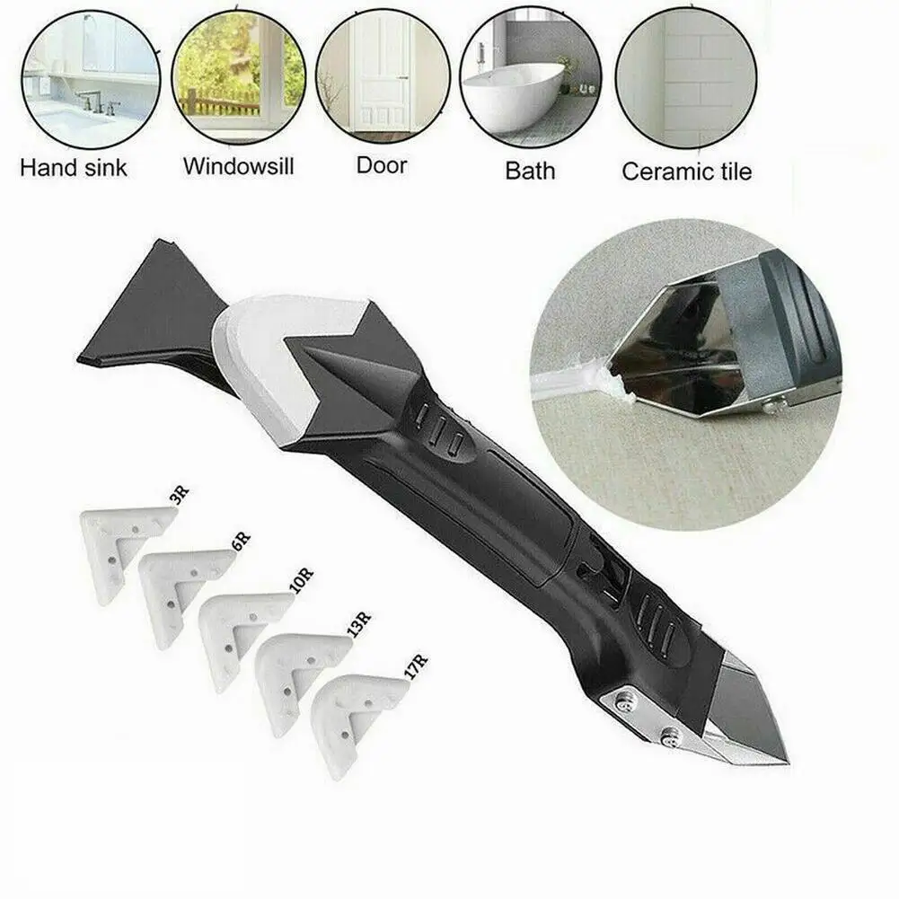 5 в 1 силиконовый скребок для удаления гладкого покрытия |