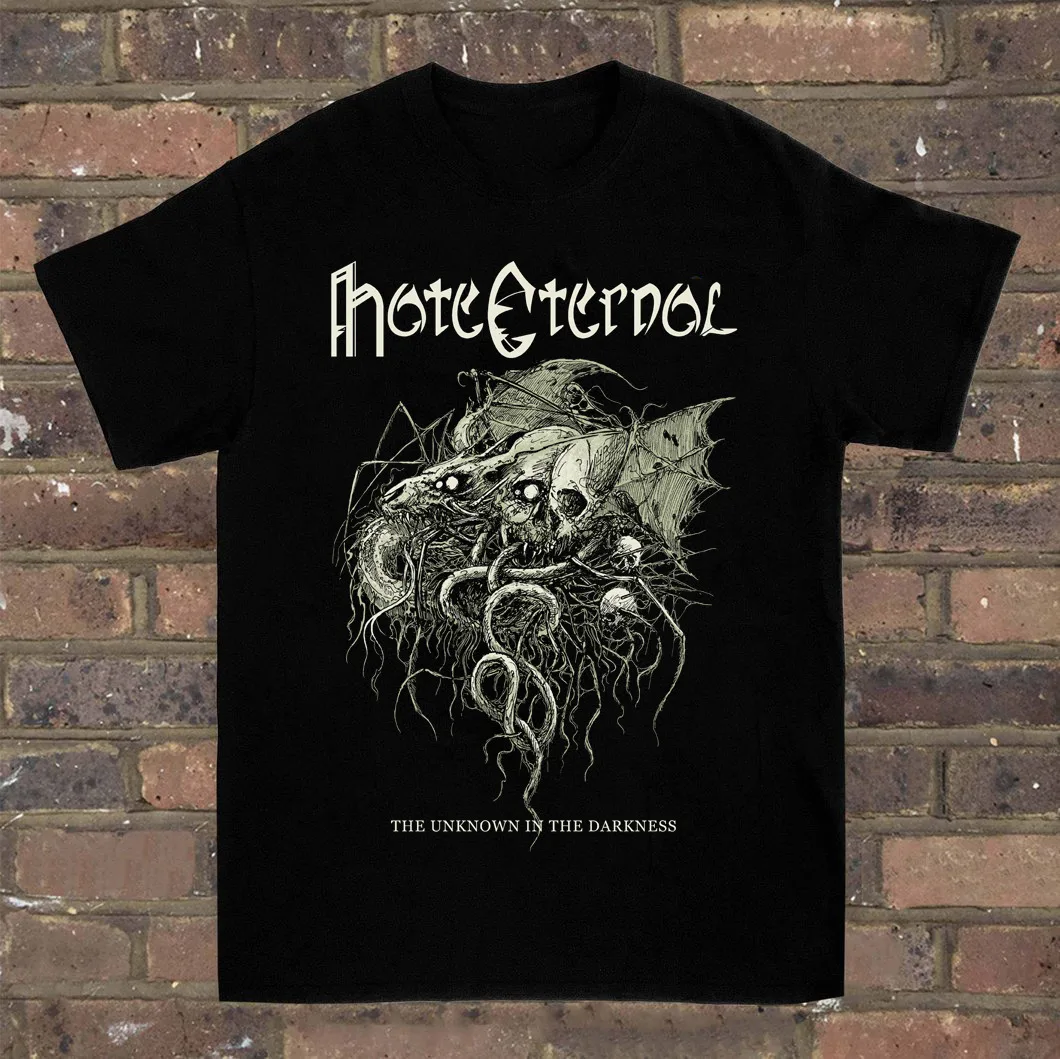 Неизменная футболка HATE, черная хлопковая Футболка всех размеров YA399