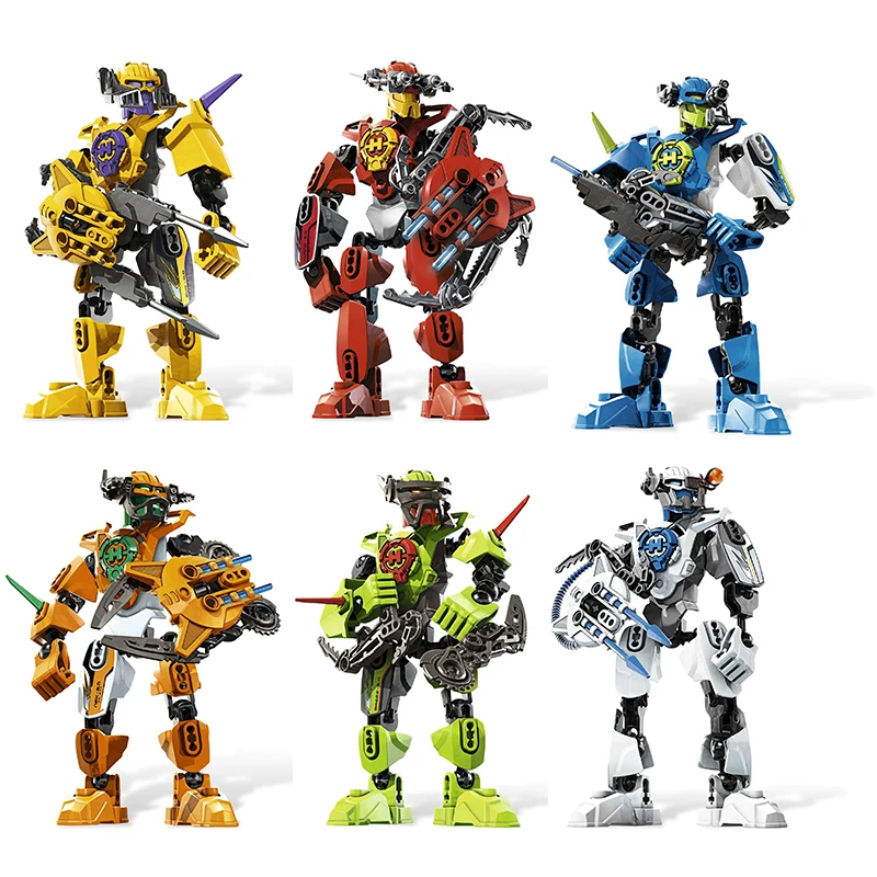 

Hero Factory 2.0 Robots soldier Bionicle action figures model Building Blocks Bricks Toys For Children Gifts dropshipping