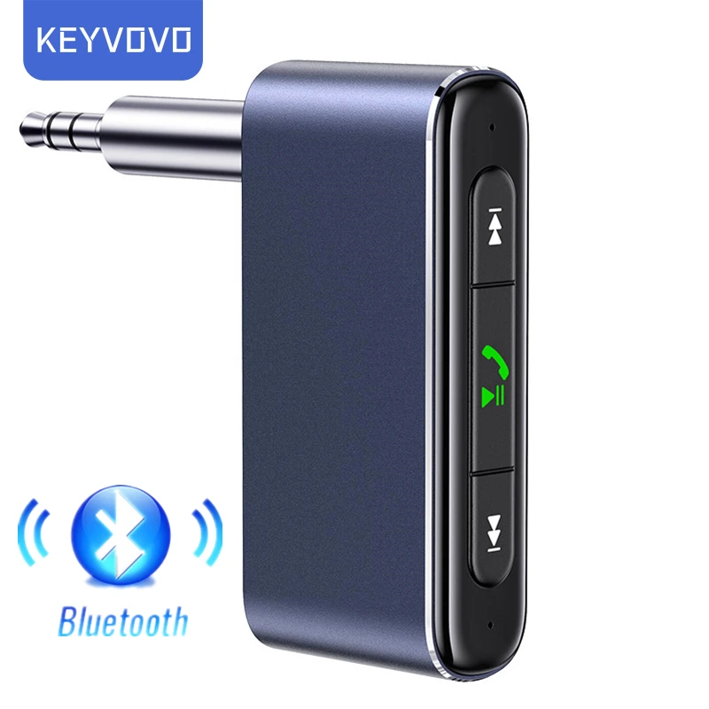 

Bluetooth 5.0 Transmitter Receiver 2 in1 Jack Wireless Adapter 3.5mm Audio AUX Adapter For Car Audio Music Aux Handsfree Headset