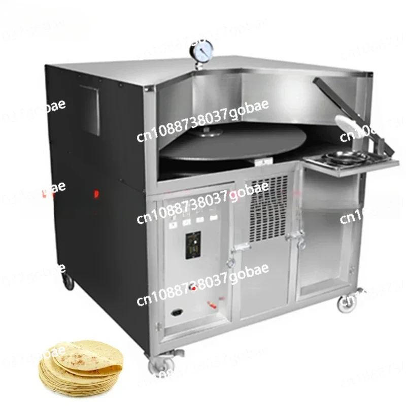 Коммерческая вращающаяся плоская газовая печь для выпечки Наан Тадоор Лебенские