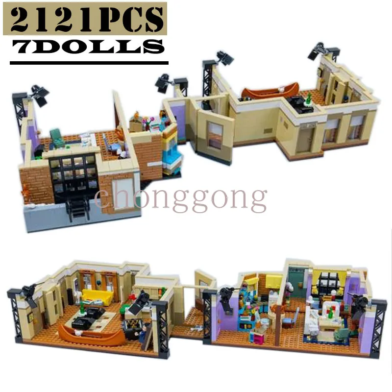 

NEW Creative Expert The Friends Apartments Model 10292 Central Perk Building Block diy Educational Toys Kid Birthdays Gifts