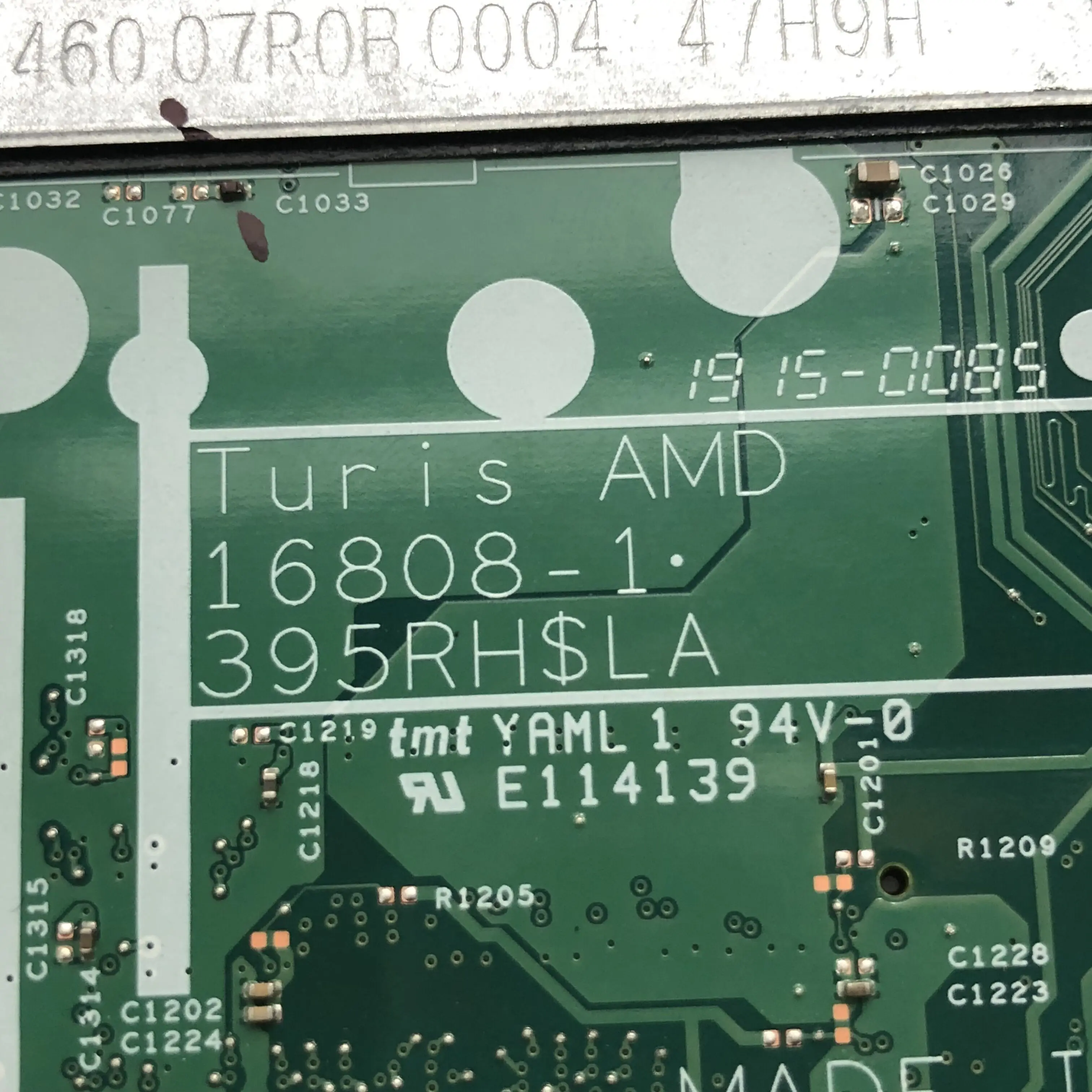 Восстановленный для DELL INSPIRON 15 3565 SERIES AMD A6-9225 CPU DDR4 материнская плата ноутбука ПК 3HY7P