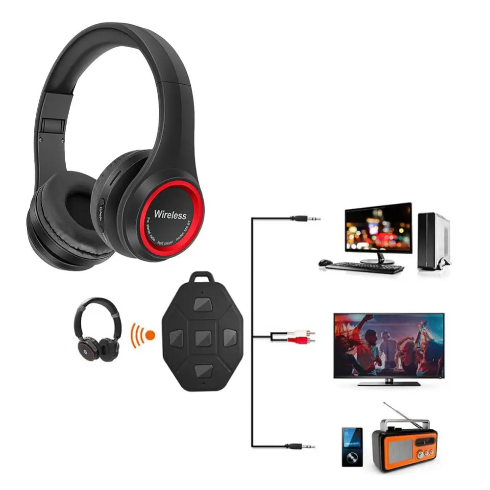 

Usb Adapter Built-in Microphone Convenient Stereophone Wireless Easy To Use Wireless Headset Seamless Connection Audio