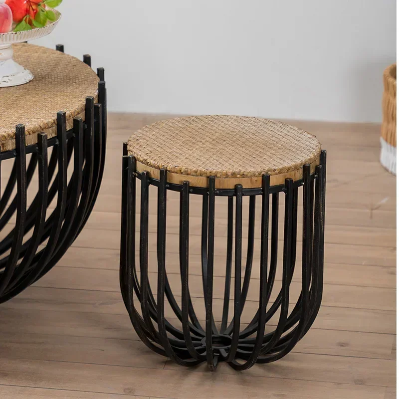 Современный роскошный кофейный столик Trau черная комната кровать мобильный