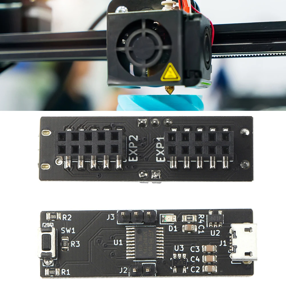 

3D Printer Adapter Module Adapter for Voron 2.4 Mini 12864 LCD Screen 3D Printer Adapter Converter Module