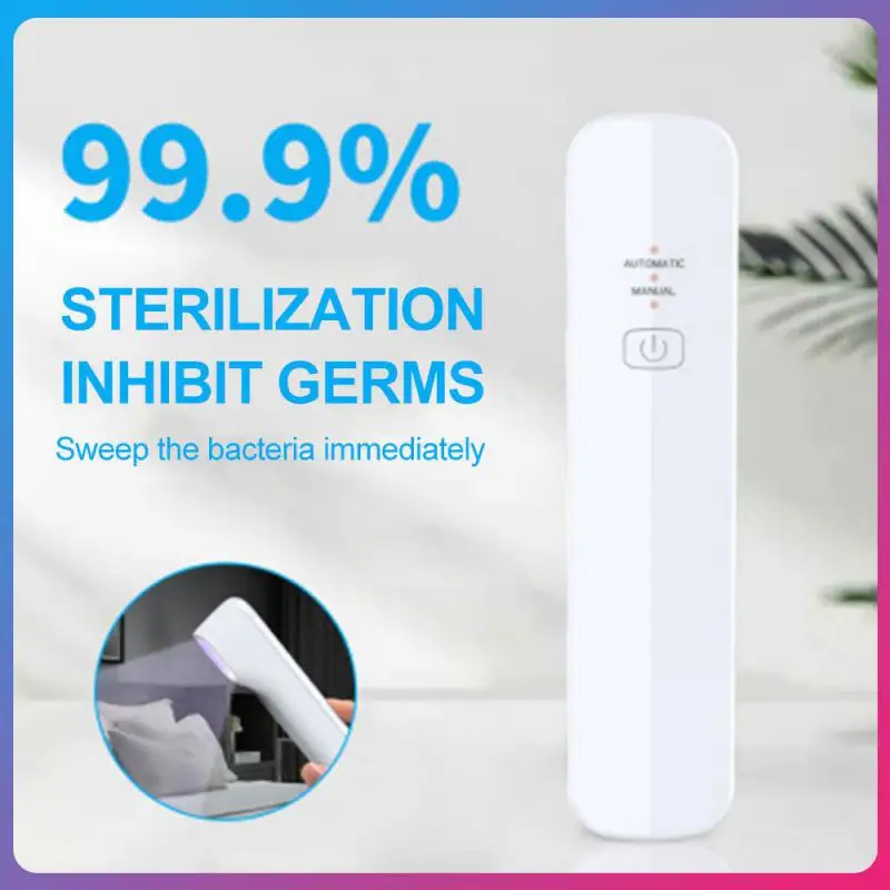 

LED UVC Disinfection Lamp Car Small Ultraviolet Lamp Mobile Pet Portable Sterilizer USB Rechargeable Car Air Purifiers Car Light
