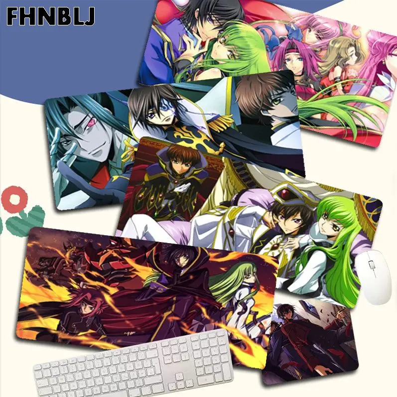 

Уникальный Забавный Настольный коврик Code Geass, игровой коврик для мыши, размер для игрового плеера CSGO, настольного ПК, ноутбука