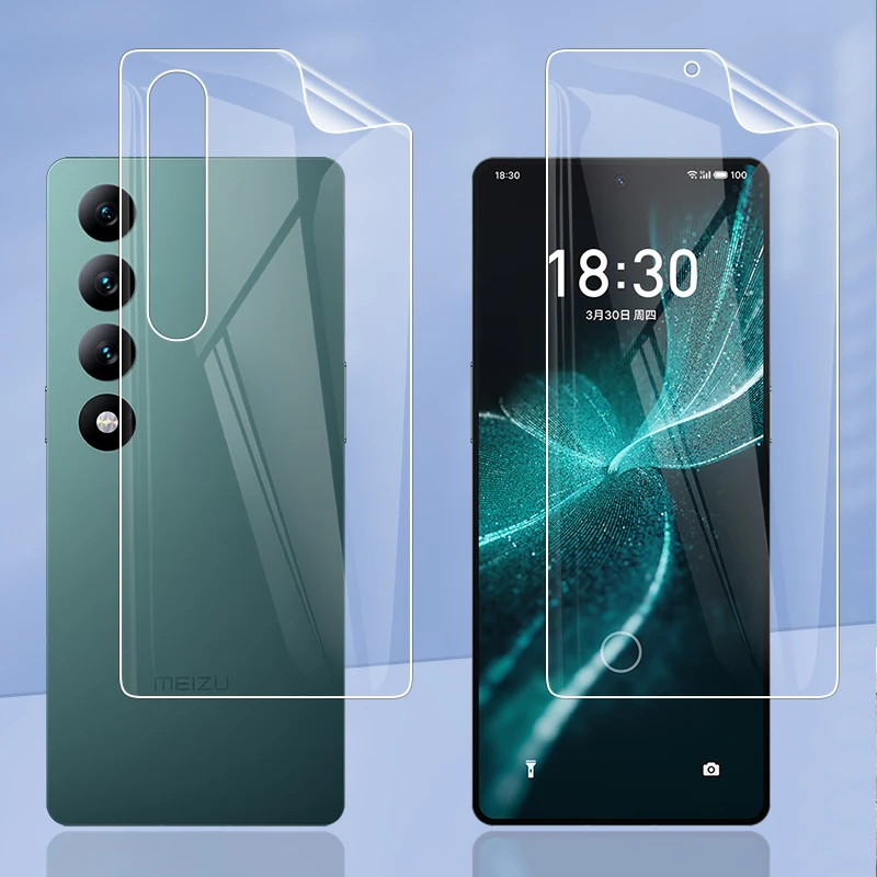 

For Meizu20 Meizu 20 Infinity Clear TPU / Matte Anti-Fingerprints Hydrogel Full Cover Soft Screen Protector Film ( Not Glass )