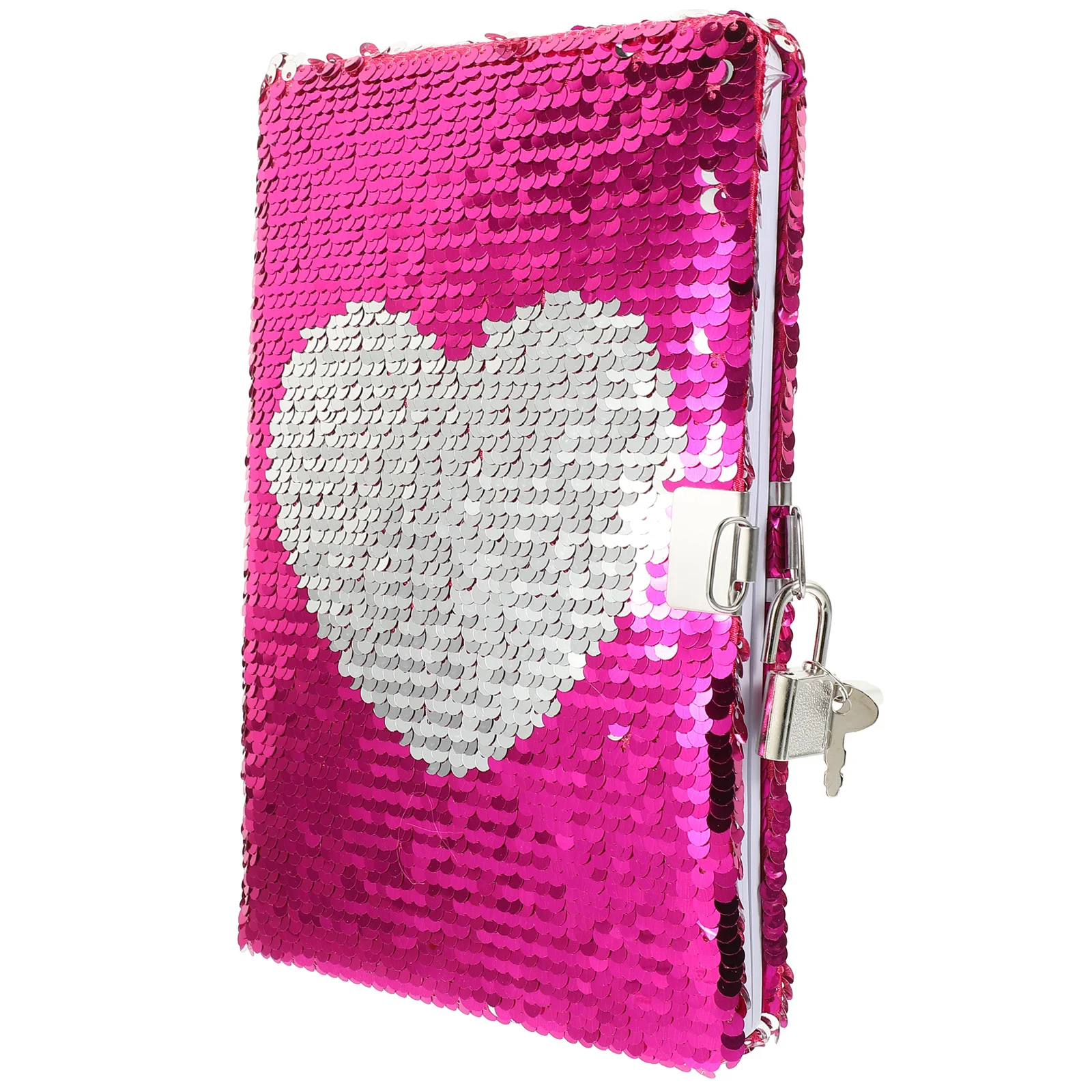 

Sequin Notebook Mermaid Lovely Scrapbook Adorable Double Offset Paper Writing Lockable Notebooks Toddlers Child Girl