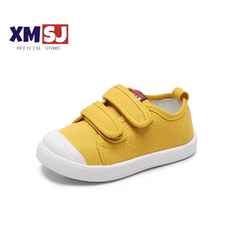 Enlarge 2023 New Kids Shoes Girls Boys Sneakers Canvas Toddler Breathable Shoes Spring Running Sport Baby Soft Casule Sneaker for 1-6Y