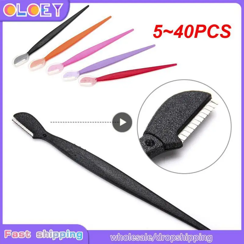 5-40 шт./партия, Женский Триммер для бровей