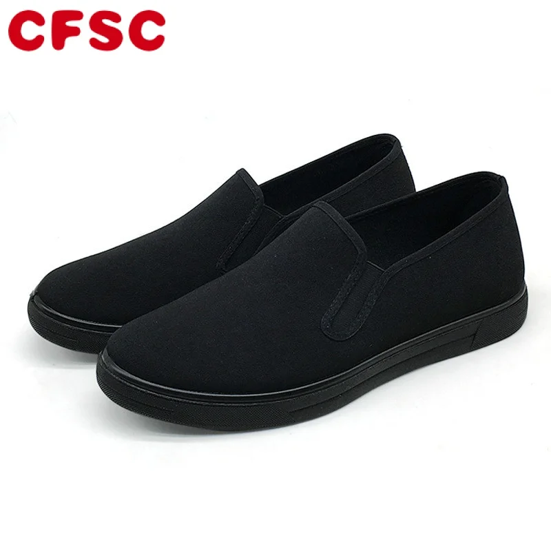 

Men Canvas Shoes Simple Casual Mens Loafers Autumn High Quality Anti-Slip Comfortable Vulcanized Shoes Man Flats Size. 44%