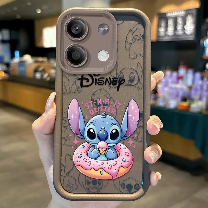Чехол Kawaii Disney Funda Donut Stitch для Xiaomi Redmi Note 14 13 12 Turbo 11S 4G 11 10 Pro Plus 9 14C 13C 12C 9C A2 A1 (art.: 3920d46b91cf0) - 3920d46b91cf0