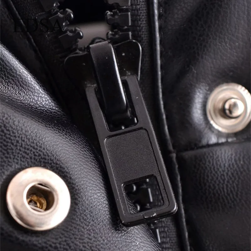 Жилет EDSA женский из искусственной кожи