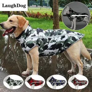 Waterproof Dog Jacket Reflective Big Dogs Coat Winter Warm Pet Clothes for Large Dogs Labrador Golden Retriever Pug Pet Clothing