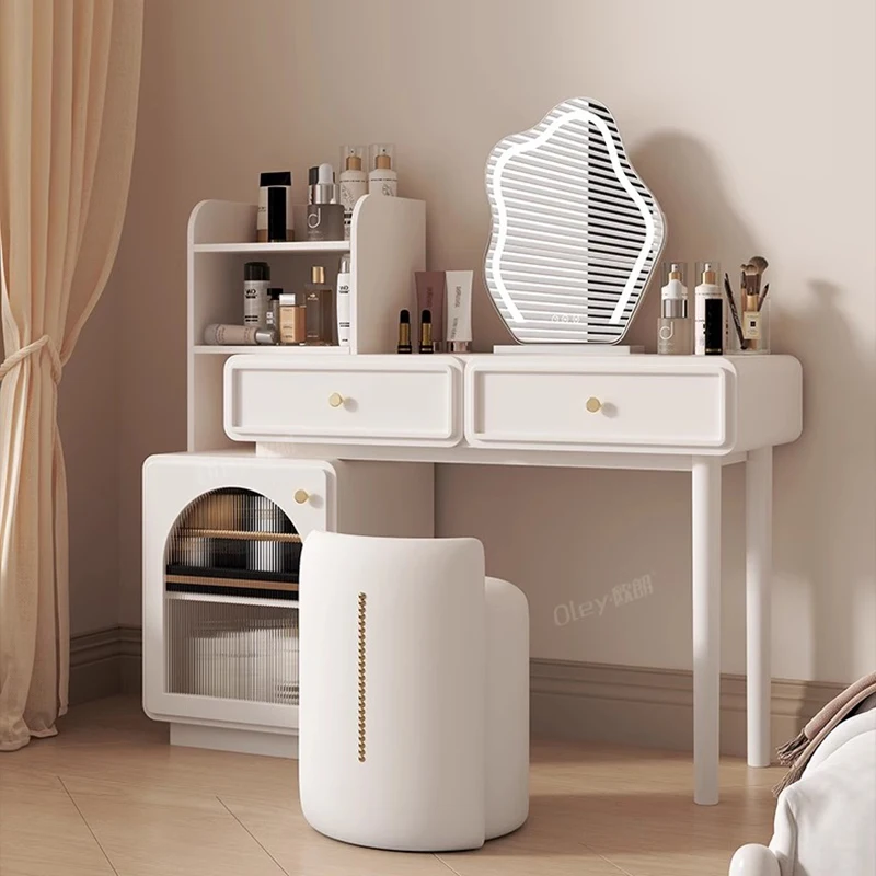 Białe klasyczne komody szafki nocne salon biurka komputerowe toaletka kobiety próżność Pentiadeira Feminina meble salonowe