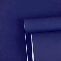 solid color royal blue decor contact paper for living room vinyl self adhesive waterproof wallpaper peel and stick wall sticker