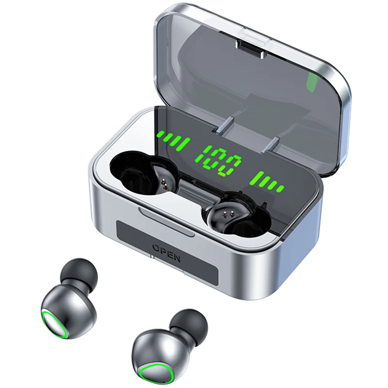 

YD02 TWS Sport Wireless Earphone Bluetooth Headphone Noise Cancelling Waterproof Microphone Music Headset With Charging Case