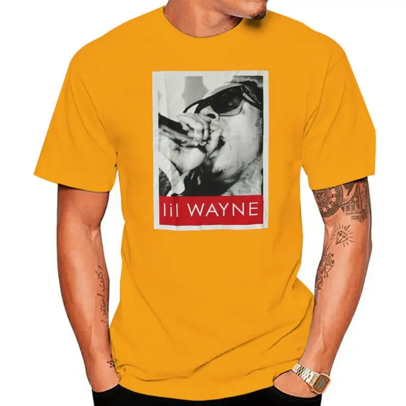 

Lil Wayne Shades Photo Black T-Shirt New Rap Rapper Music Adult Custom Graphic Tees Tee Shirt