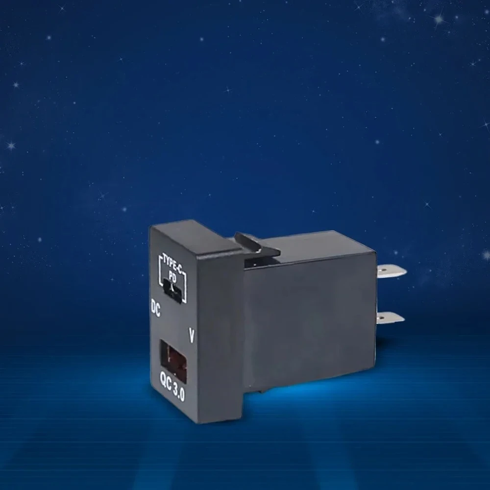 12 В двойной USB-порт для зарядного устройства Type-C PD, переключатель противотуманных фар для Mitsubishi Outlander 3 Trito 2015 Strada Pajerp Sport, внутренняя отделка (art.: 3920d0217a7aa) - 3920d0217a7aa