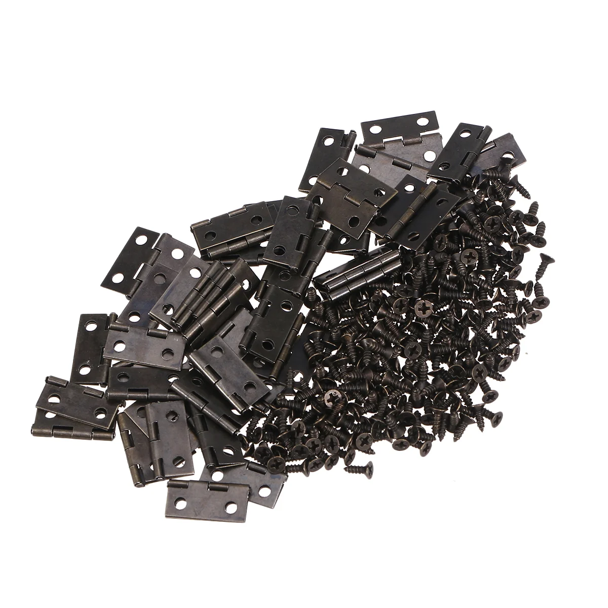 

250pcs Door Hinges Black Matte Hinge Box Hinges Closing Door Hinges Closing Hinges Black Door Hinges