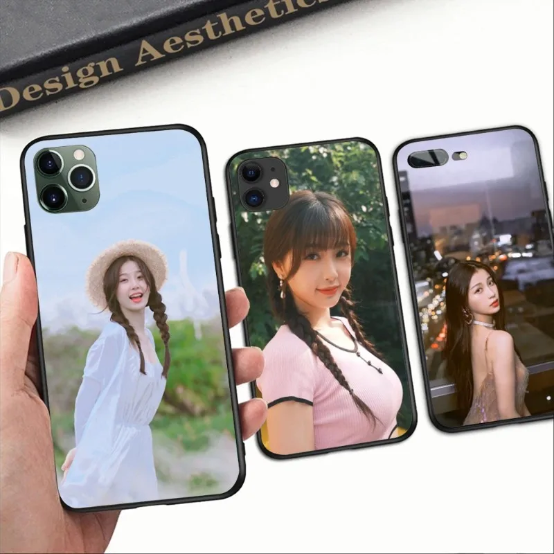 Крутой чехол для телефона THE9 Yushuxing для IPhone 14 13 12 11 XS X 8 7 6 Plus Mini Pro Max SE 2022, мягкий черный чехол для телефона