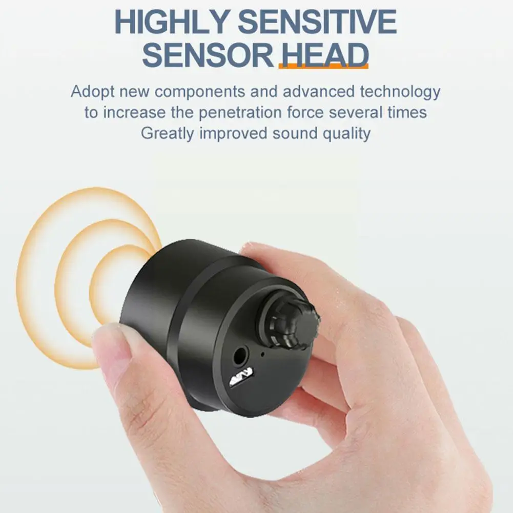 

Wall Pipe Leak Detector Wireless Pickup Collector Sound Detection Repair Amplifier Reduction Noise Sound Leakage Water Leak S1K0