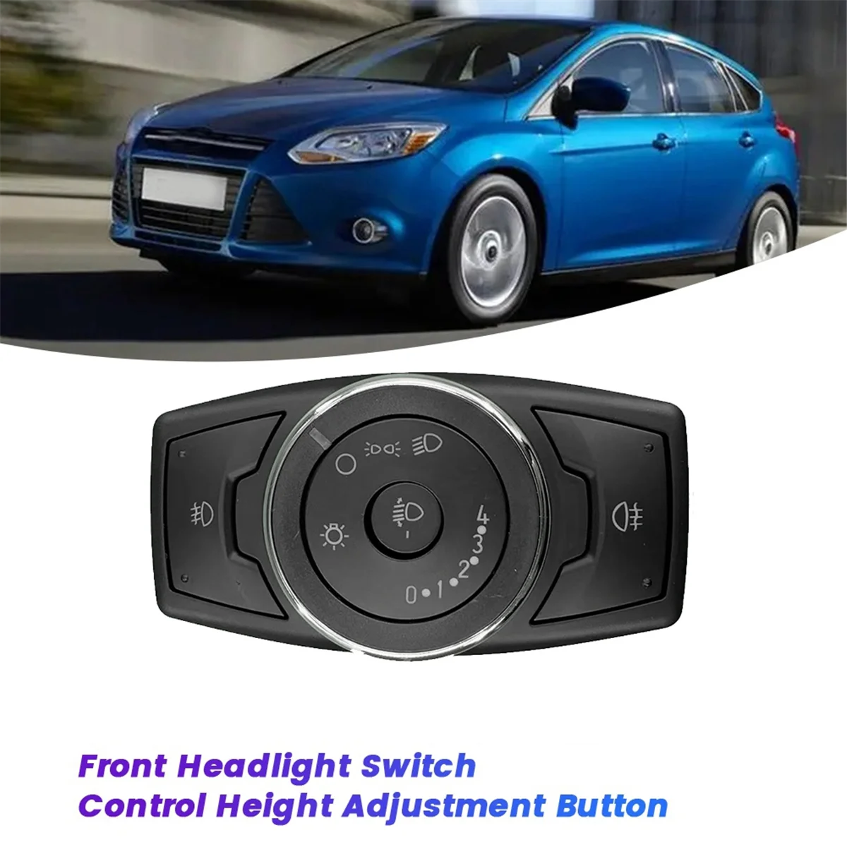 Для Ford Focus 2012-2015 BM5T-13A024FCPL инструмент передняя фара переключатель управления