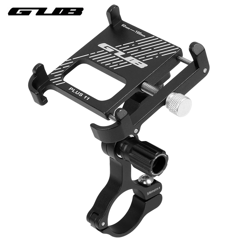 

CUB Aluminum Alloy Bike Phone Mount Bicycle Phone Holder Motorcycle Phone Holder Cycling Phone Bracket Bike Accessories
