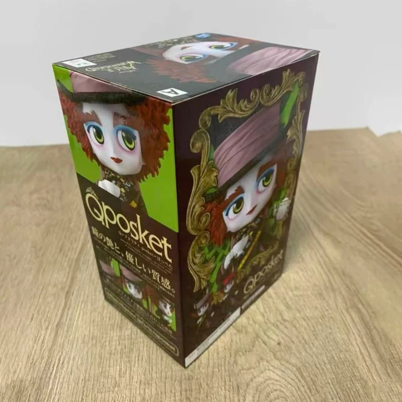 Фото В наличии: Оригинальная фигурка Bandai Spirits Banpresto Q Posket A Q Posket B, персонажи Диснея, Алиса в Стране чудес (2010), Модель «Безумный Шляпник» №4