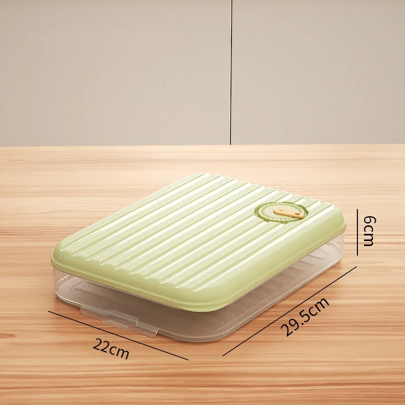 Многослойная коробка для пельменей бытовая еды яиц замороженная Wonton органайзеры