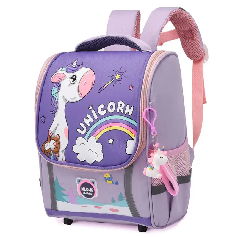 Cute Cartoon Dinasour Backpacks Children Kindergarten Primary School Bags for Girls Boys Student Rucksack Waterproof Orthepedic