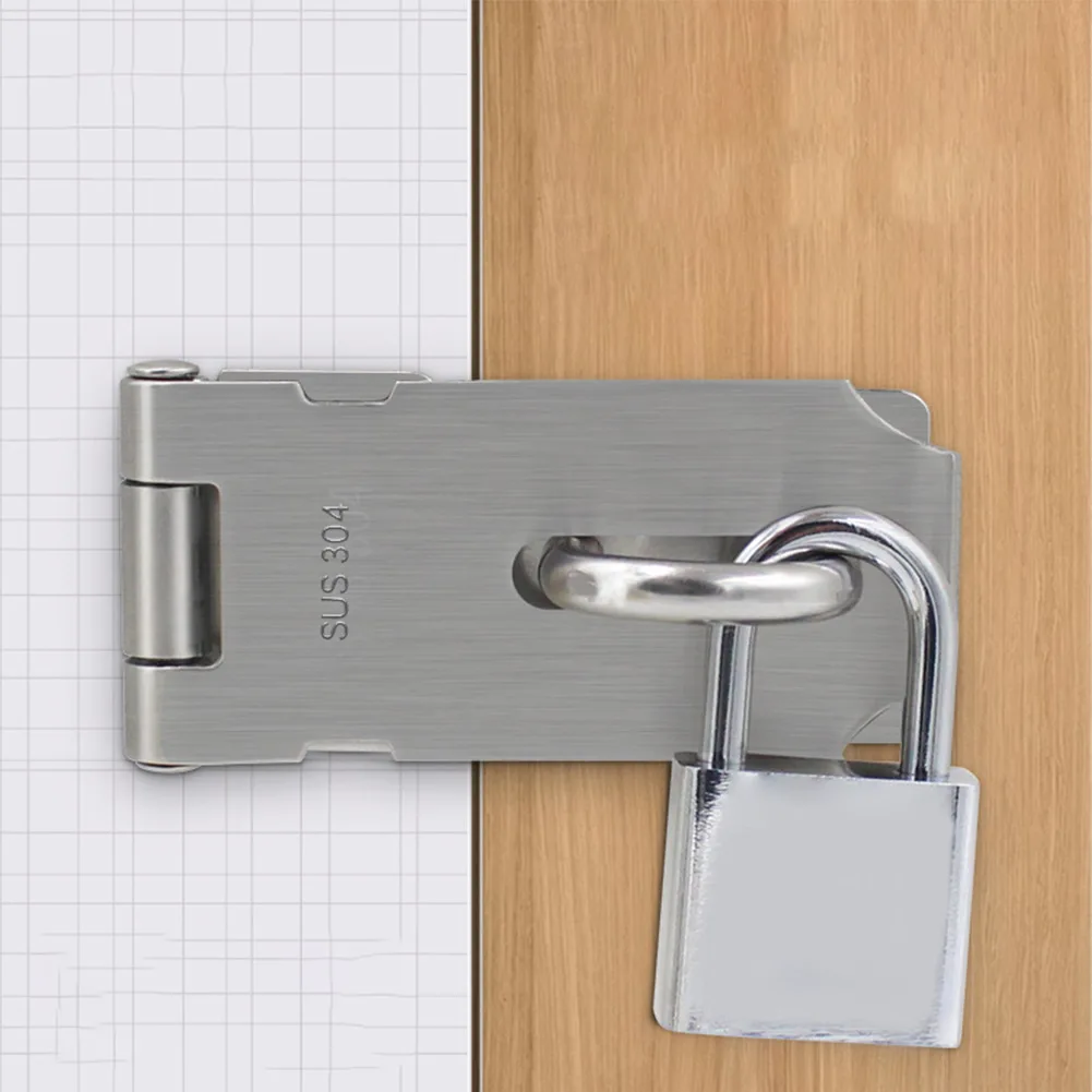 Замок для ворот дверная застежка простая установка комплект аппаратных замков