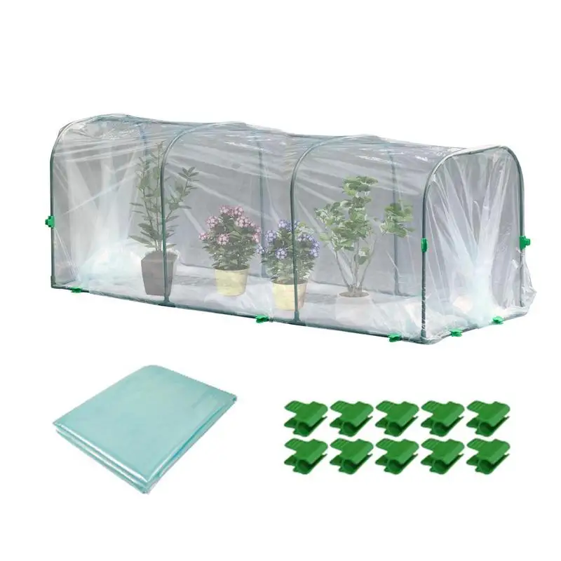 

Mini Indoor Greenhouse Portable Green House For Flowers Rainproof Indoor Plant Tent For Winter Flower Sunshine Room To Prevent