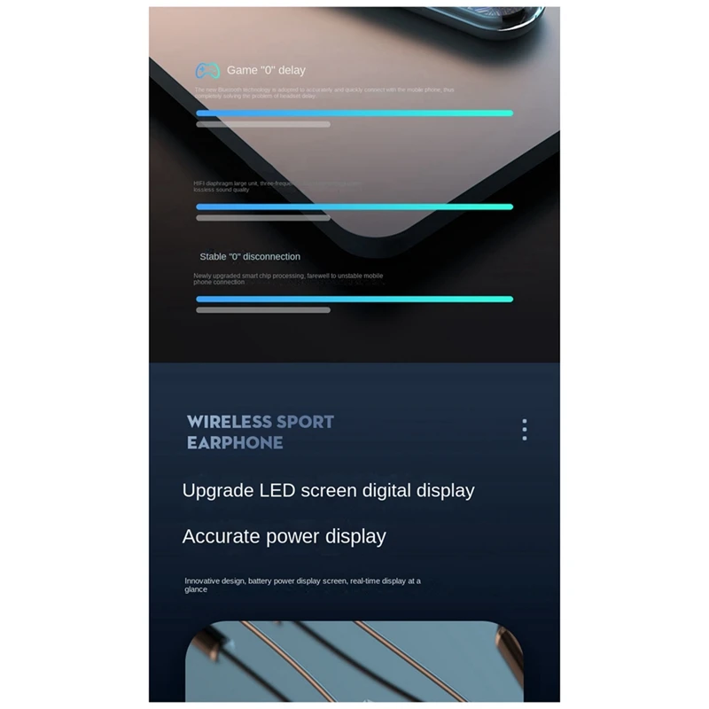 Гарнитура на шею стерео шумоподавление универсальная спортивная гарнитура с